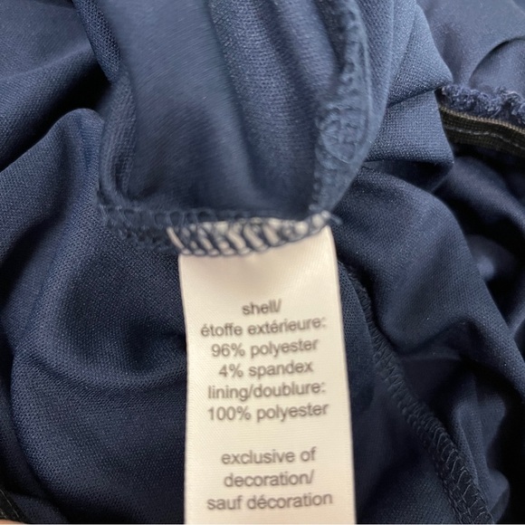 Maurice’s Navy Blue Sleeveless Beaded Dress Size Small - Picture 5 of 16